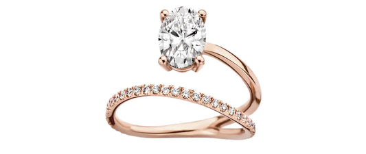 Sally Pavé Oval Ring